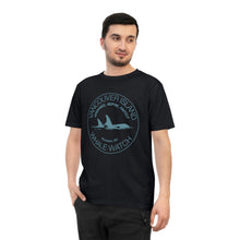 Load image into Gallery viewer, Vancouver Island Whale Watch Circle Design Unisex Classic Jersey T-shirt