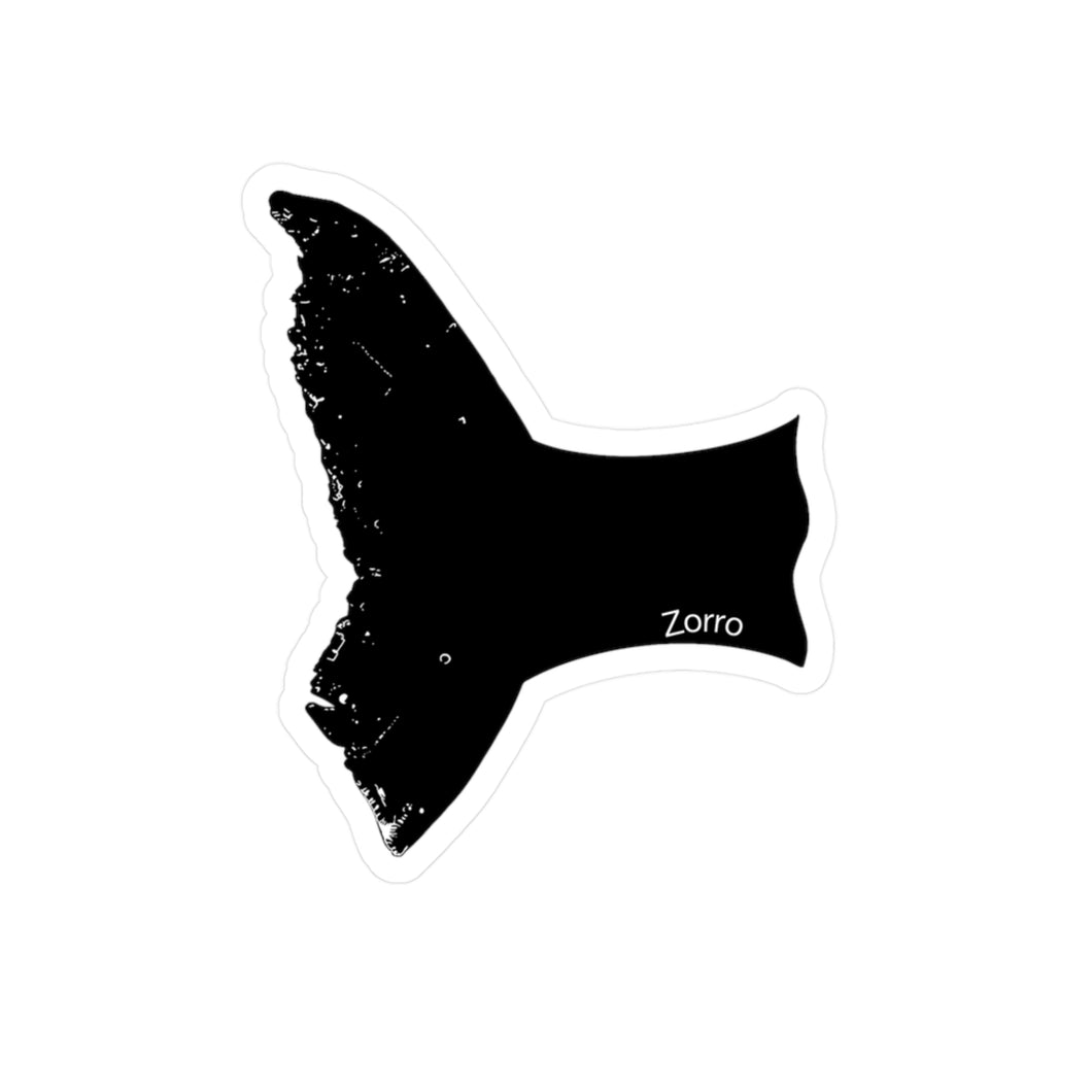 Zorro Kiss-Cut Vinyl Decal