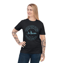 Load image into Gallery viewer, Vancouver Island Whale Watch Circle Design Unisex Classic Jersey T-shirt
