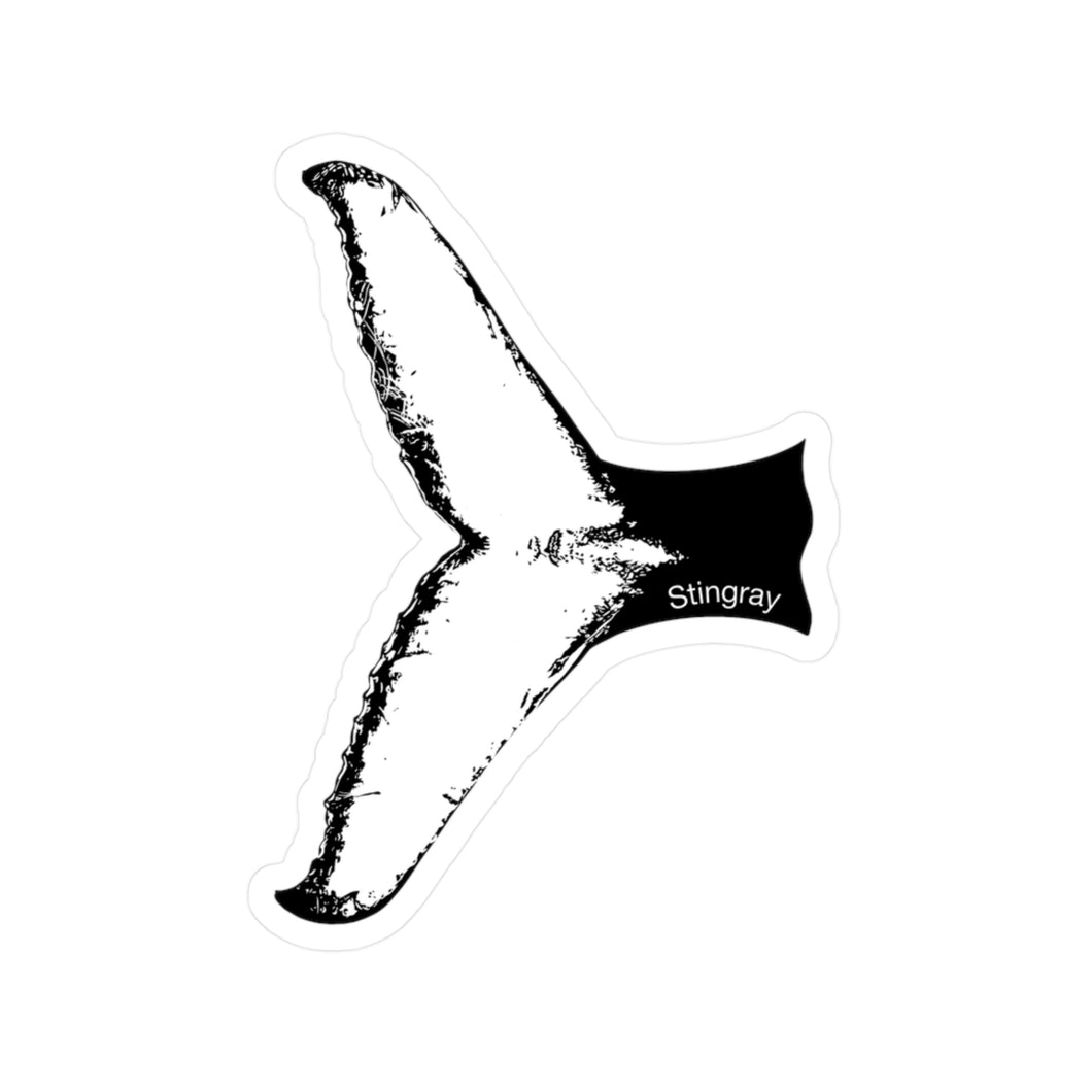 Stingray Kiss-Cut Vinyl Decal
