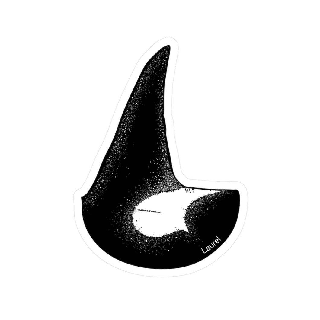 T100C Laurel Kiss-Cut Vinyl Decal