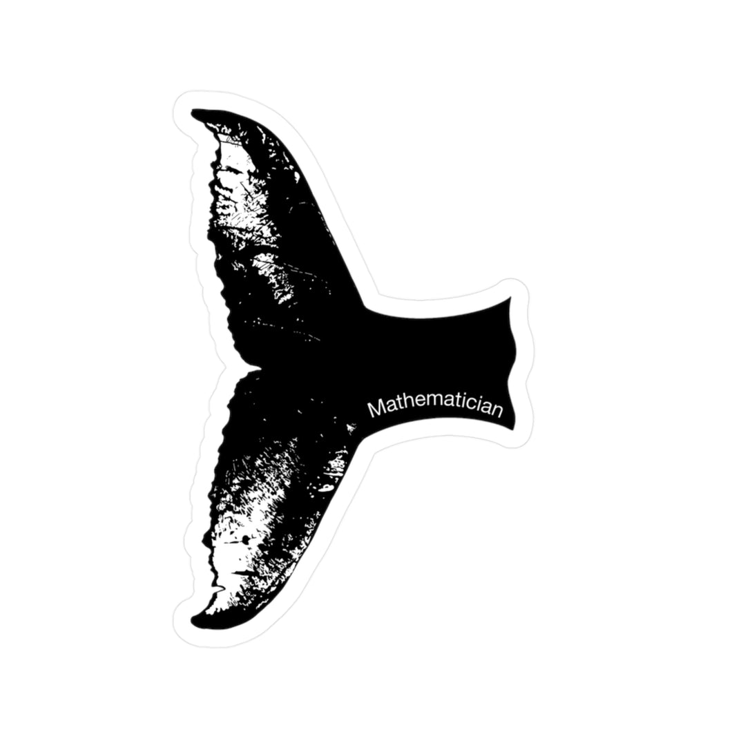 Mathematician Kiss-Cut Vinyl Decal